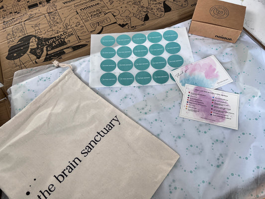 The Brain Sanctuary Cotton Bag